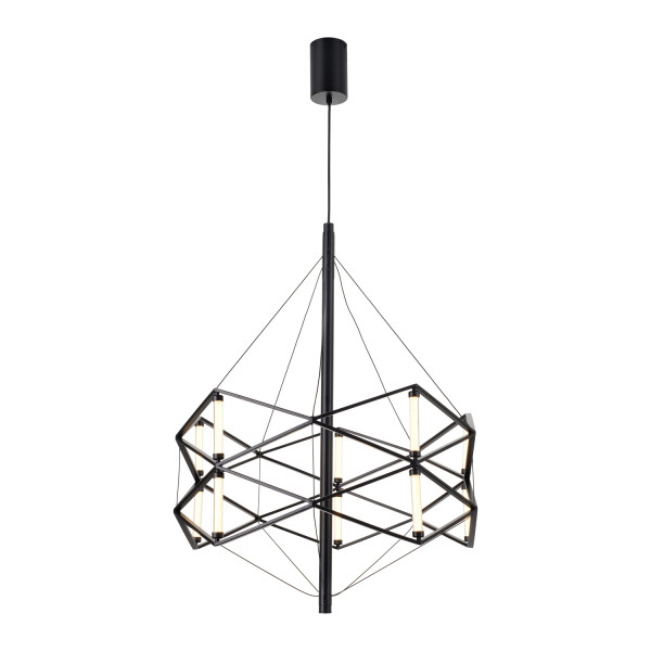 Lampa wisząca SPACE LED czarna 60 cm 815579