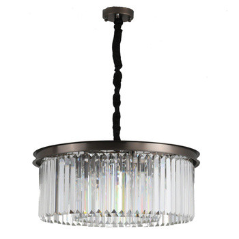LAMPA WISZĄCA SPARKLE ROUND Antracyt 60CM Glamour 184857