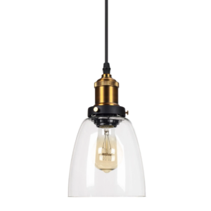 Lampa Wisząca SPASTON Szklany Klosz Loft Industrial 990630 Lampa Wisząca SPASTON Szklany Klosz Loft Industrial 990630