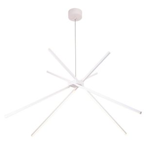 Lampa wisząca SPIDER biała LED 1x33W Ciepła biel 2152lm Maxlight 846003 Lampa wisząca SPIDER biała LED 1x33W Ciepła biel 2152lm Maxlight 846003