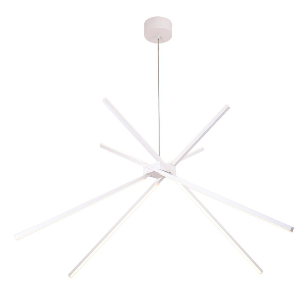 Lampa wisząca SPIDER biała LED 1x33W Ciepła biel 2152lm Maxlight 846003
