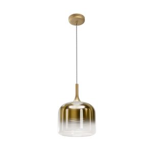 Lampa wisząca SPIRITO szklany klosz złota LED 12W 3000K 1600lm IP20 Maytoni 1021092 Lampa wisząca SPIRITO szklany klosz złota LED 12W 3000K 1600lm IP20 Maytoni 1021092