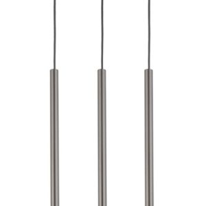 Lampa wisząca srebrna Sopel 3xG9x3W wym: 80x38x5 cm Sigma Lighting 838009 Lampa wisząca srebrna Sopel 3xG9x3W wym: 80x38x5 cm Sigma Lighting 838009