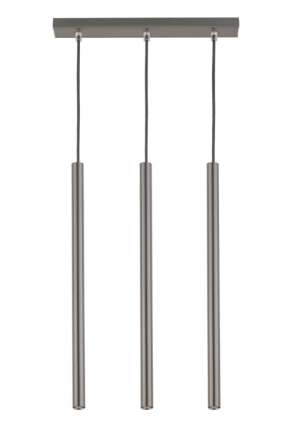 Lampa wisząca srebrna Sopel 3xG9x3W wym: 80x38x5 cm Sigma Lighting 838009