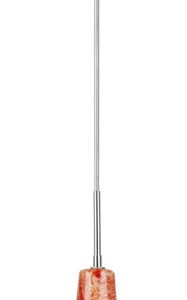 Lampa wisząca srebrno-pomarańczowa RUFI 1xE14x40W Candellux 923508 Lampa wisząca srebrno-pomarańczowa RUFI 1xE14x40W Candellux 923508