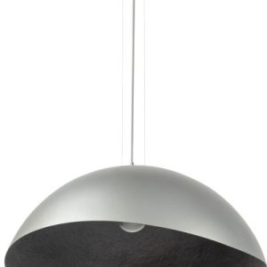 Lampa wisząca srebrny połyso-czarna Solaris 1xE27x15W Sigma Lighting 841888 Lampa wisząca srebrny połyso-czarna Solaris 1xE27x15W Sigma Lighting 841888