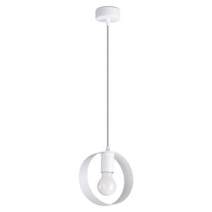 Lampa wisząca stalowa białaTitran 72726 Lampa wisząca stalowa białaTitran 72726