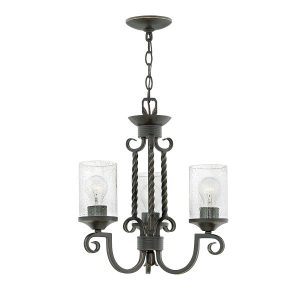 Lampa wisząca stara czerń Casa 3xE27x60W wym: 212,7×42,2×42,2 cm Hinkley 849246 Lampa wisząca stara czerń Casa 3xE27x60W wym: 212,7×42,2×42,2 cm Hinkley 849246