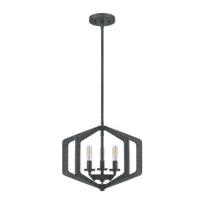 Lampa wisząca stara czerń Vanguard 3xE14x40W Quoizel 849168 Lampa wisząca stara czerń Vanguard 3xE14x40W Quoizel 849168
