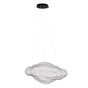 Lampa wisząca STARDUST czarna LED 6x14W Ciepła biel 840lm Maxlight 845912 Lampa wisząca STARDUST czarna LED 6x14W Ciepła biel 840lm Maxlight 845912