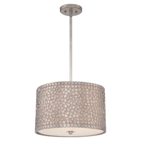 Lampa wisząca stare srebro Confetti 3xE27x100W Quoizel 849384