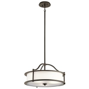 Lampa wisząca stary brąz Emory 3xE27x60W wym: 124,5×45,7×45,7 cm Kichler 849335 Lampa wisząca stary brąz Emory 3xE27x60W wym: 124,5×45,7×45,7 cm Kichler 849335