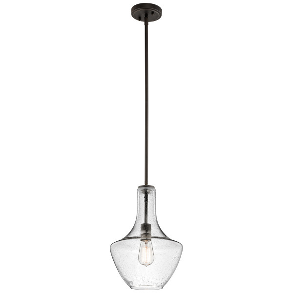 Lampa wisząca stary brąz Everly 1xE27x60W wym: 137,2x26,8x26,8 cm Kichler 849436