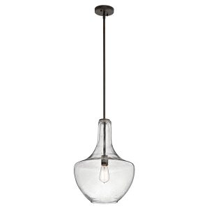 Lampa wisząca stary brąz Everly 1xE27x60W wym: 149,9x35x35 cm Kichler 849220 Lampa wisząca stary brąz Everly 1xE27x60W wym: 149,9x35x35 cm Kichler 849220
