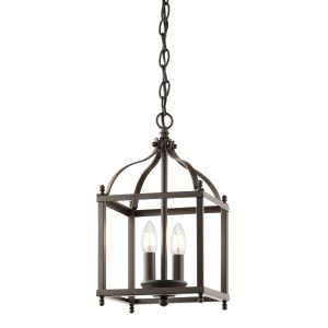 Lampa wisząca stary brąz Larkin 2xE14x60W wym: 226,1×20,3×20,3 cm Kichler 849579 Lampa wisząca stary brąz Larkin 2xE14x60W wym: 226,1×20,3×20,3 cm Kichler 849579
