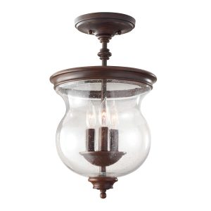 Lampa wisząca stary brąz Pickering Lane 3xE14x40W Feiss 847415 Lampa wisząca stary brąz Pickering Lane 3xE14x40W Feiss 847415