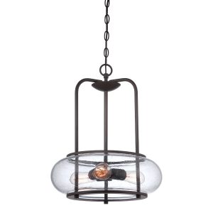Lampa wisząca stary brąz Trilogy 3xE27x60W wym: 182,7×40,6×40,6 cm Quoizel 849489 Lampa wisząca stary brąz Trilogy 3xE27x60W wym: 182,7×40,6×40,6 cm Quoizel 849489