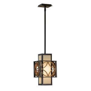 Lampa wisząca stary brązowo-paryskie złoto Remy 1xE27x60W Feiss 849238 Lampa wisząca stary brązowo-paryskie złoto Remy 1xE27x60W Feiss 849238