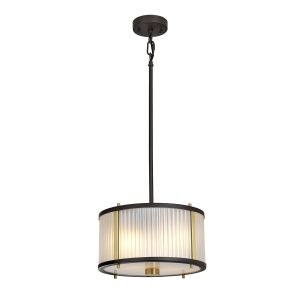 Lampa wisząca stary brązowo-złota Corona 2xE27x60W Elstead 850962 Lampa wisząca stary brązowo-złota Corona 2xE27x60W Elstead 850962