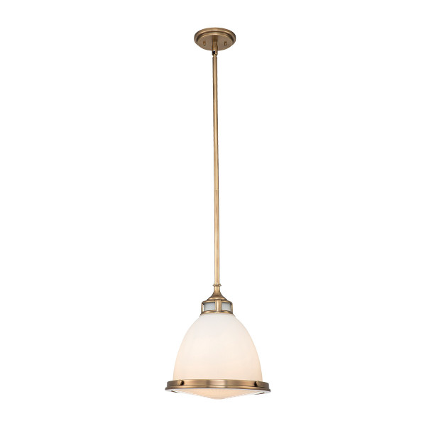 Lampa wisząca stary mosiądz Amelia 1xE27x60W wym: 110x32,4x32,4 cm Hinkley 849209