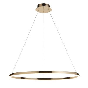 Lampa wisząca STATEN złota LED 43W biały ciepły 2000lm IP20 Endon 1019196 Lampa wisząca STATEN złota LED 43W biały ciepły 2000lm IP20 Endon 1019196