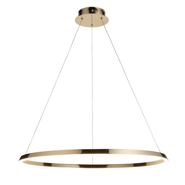 Lampa wisząca STATEN złota LED 43W biały ciepły 2000lm IP20 Endon 1019196