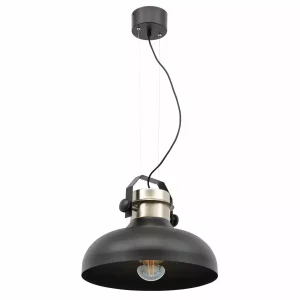 Lampa wisząca STEALLE czarna/srebrna 391641 Lampa wisząca STEALLE czarna/srebrna 391641