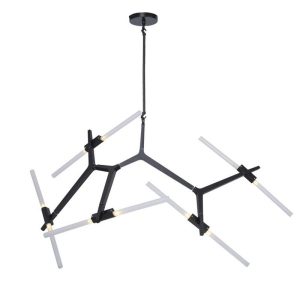 Lampa wisząca STICKS-10 czarna 749446 Lampa wisząca STICKS-10 czarna 749446