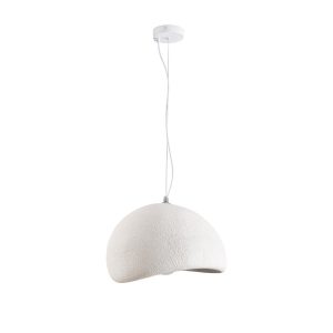 Lampa wisząca STONE biała 40 cm 744137 Lampa wisząca STONE biała 40 cm 744137