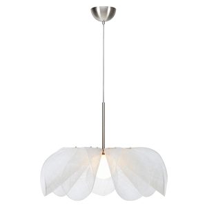 Lampa wisząca Styrka 75 cm tkaninowa biała 577155 Lampa wisząca Styrka 75 cm tkaninowa biała 577155