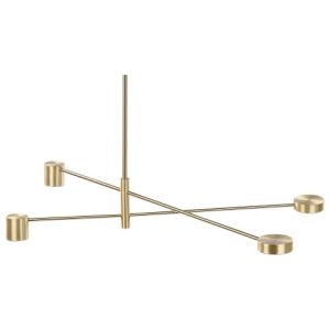 Lampa wisząca sufitowa 4-punktowa złota 60830 Lampa wisząca sufitowa 4-punktowa złota 60830