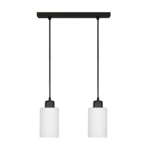 Lampa wisząca sufitowa EDYLIT biały klosz tuba 2xE27 LOYD BIANCO 15-068 1048944 Lampa wisząca sufitowa EDYLIT biały klosz tuba 2xE27 LOYD BIANCO 15-068 1048944