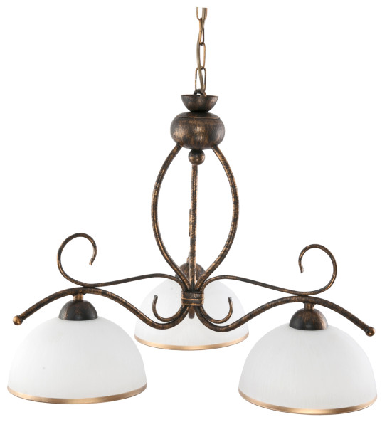 Lampa wisząca sufitowa EDYLIT retro vintage 3xE27 GOMERA 9-982 1048968
