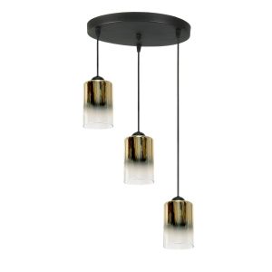 Lampa wisząca sufitowa kaskada LED zwis loft nowoczesna 3xE27 FIORD 15-532 1048898