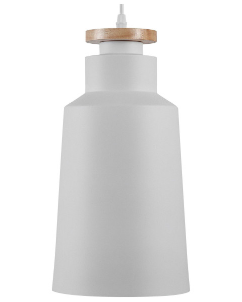 Lampa wisząca sufitowa klosz biała matowa 60734