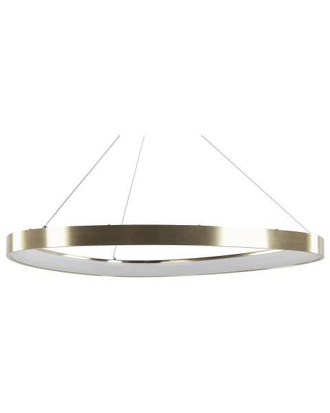 Lampa wisząca sufitowa LED koło dekoracyjna złota 86301