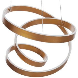 Lampa wisząca sufitowa LED pętla dekoracyjna złota 60740 Lampa wisząca sufitowa LED pętla dekoracyjna złota 60740