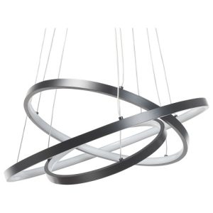 Lampa wisząca sufitowa LED ring czarna 60591 Lampa wisząca sufitowa LED ring czarna 60591