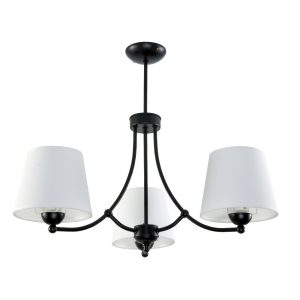 Lampa wisząca sufitowa loft białe abażury EDYLIT 3xE27 AUGUSTO 11-672 1048813 Lampa wisząca sufitowa loft białe abażury EDYLIT 3xE27 AUGUSTO 11-672 1048813