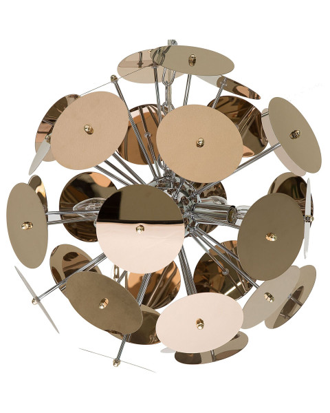 Lampa wisząca sufitowa miedziana nowoczesna 305785