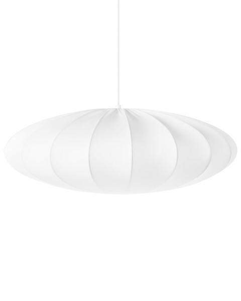 Lampa wisząca sufitowa nylonowa biała 536885