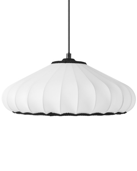 Lampa wisząca sufitowa nylonowa biała 537409