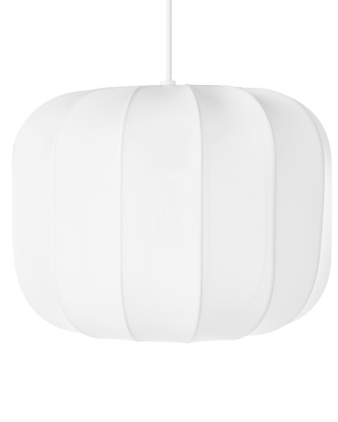 Lampa wisząca sufitowa nylonowa biała 537410