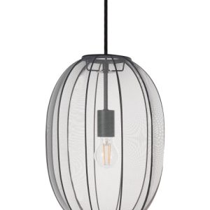 Lampa wisząca sufitowa nylonowa czarna 537413 Lampa wisząca sufitowa nylonowa czarna 537413