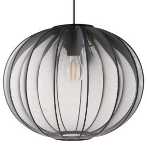 Lampa wisząca sufitowa nylonowa czarna 536872 Lampa wisząca sufitowa nylonowa czarna 536872