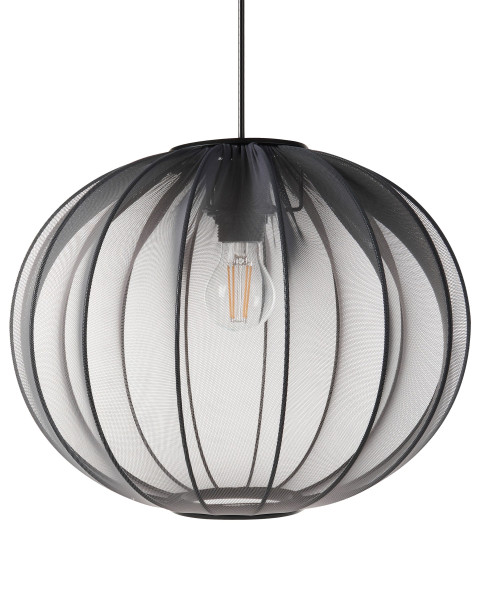 Lampa wisząca sufitowa nylonowa czarna 536872