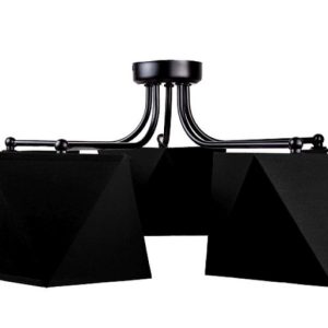 Lampa wisząca sufitowa Piazzo Cinqe czarna metal LOFT nowoczesna 5xE27 1043297 Lampa wisząca sufitowa Piazzo Cinqe czarna metal LOFT nowoczesna 5xE27 1043297