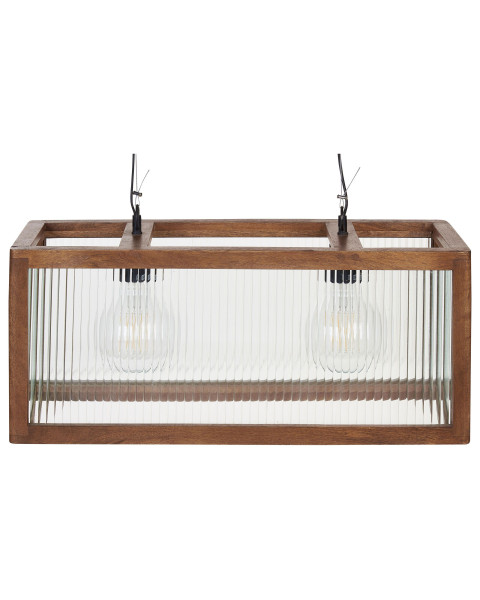 Lampa wisząca sufitowa ręcznie robiona jasna 142034
