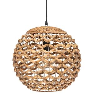 Lampa wisząca sufitowa Sand hiacynt wodny boho beżowa okrągła 38 cm E27 1043613 Lampa wisząca sufitowa Sand hiacynt wodny boho beżowa okrągła 38 cm E27 1043613