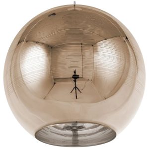 Lampa wisząca sufitowa szklana złota 60609 Lampa wisząca sufitowa szklana złota 60609